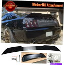 海外製 エアロパーツ Gloss Black Gurney Flap Decklid Wickerbill + Tool for 05-09 Mustang GTスポイラー Gloss Black Gurney flap Decklid Wickerbill + Tool For 05-09 Mustang GT Spoiler