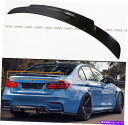 海外製 エアロパーツ 2015-18 BMW F80 M3&12-18 F30 HighKick拡張カーボンファイバートランクスポイラー For 2015-18...