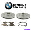 brake disc rotor BMW F15 F16 X5 X6ѤʪΥեȥǥ֥졼ѥåɤȥ󥵡å Genuine Front Disc Brake Rotors Pads &Sensor Kit For BMW F15 F16 X5 X6