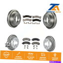 brake disc rotor シボレーエクスプレス2500 GMC用のフロントリアコートディスクブレーキローターセラミックパッドキット Front Rear...