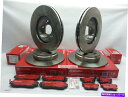 brake disc rotor Brembo Rotors 25555 /25583&PADS P83037N / P83045N LEXUS GS IS30...