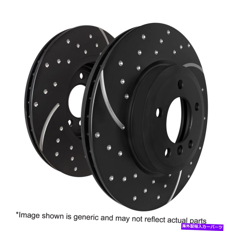 brake disc rotor ディスクブレーキローター-3GDシリーズスポーツスロットローターフロントフィット08-09ポンティアックG8 Disc Brake Rotor-3GD Series Sport Slotted Rotors Front fits 08-09 Pontiac G8