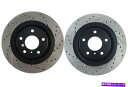 brake disc rotor 2015-2019のフロントペアSTOPTECHディスクブレーキローターInfiniti Q70L(44928) Front ...