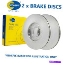 brake disc rotor 2x Comline 432mm Vented EOipu[LfBXNiyAjADC9053V 2x Comline 432mm Vented EO Quality Replacement Brake Discs (Pair) ADC9053V