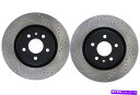 brake disc rotor 2011-2019 Ford Explorer(44163)のフロントペアSTOPTECHディスクブレーキローター Front...