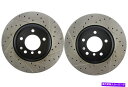 brake disc rotor 2013-2015 BMW X1(42760)のフロントペアSTOPTECHディスクブレーキローター Front PAIR S...