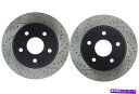 brake disc rotor 2010-2012 Dodge Dakota(43897)のフロントペアSTOPTECHディスクブレーキローター Front ...