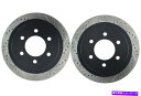 brake disc rotor 2006年から2008年のリンカーンマークLT(45234)のリアペアストップテックディスクブレーキローター Rear PAI...