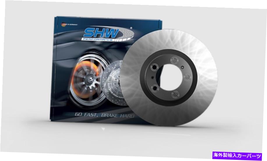 brake disc rotor 03-20のSHW Bentley Continental GT 6.0Lフロントスムーズモノブロックブレーキローター SHW for 03-20 Bentley Continental GT 6.0L Front Smooth Monobloc Brake Rotor