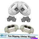 brake disc rotor フロントパフォーマンス&ブレーキローター&セラミックパッド&キャリパーキットw/化学物質 Front Performance ...