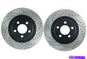 brake disc rotor 2014-2021 Dodge Charger(43874)のフロントペアSTOPTECHディスクブレーキローター Front...