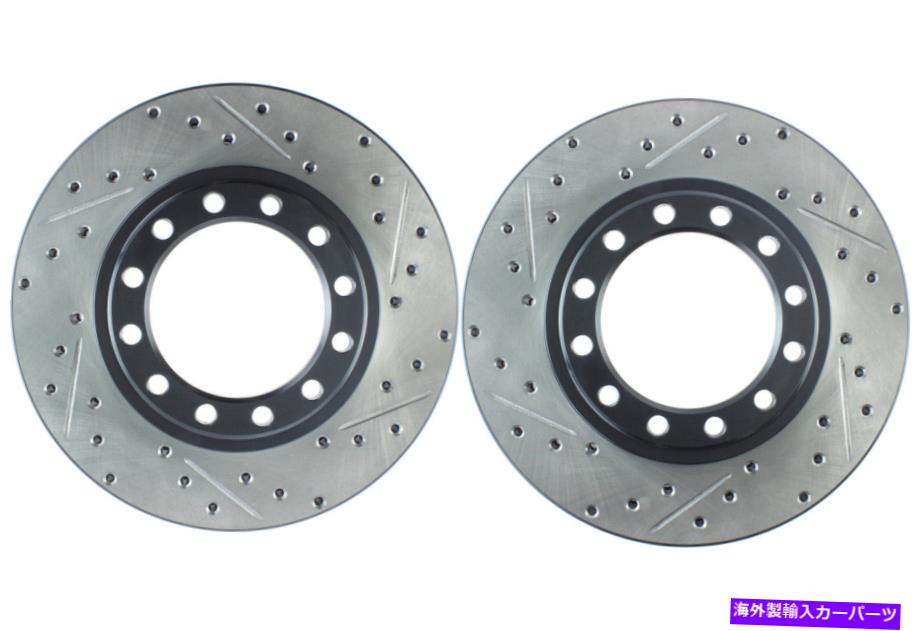 brake disc rotor 2015-2017のフロントペアSTOPTECHディスクブレーキローター200（44968） Front PAIR Stoptech Disc Brake Rotor for 2015-2017 Isuzu ELF 200 (44968)