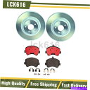 brake disc rotor 2013-2015のブレンボセラミックブレーキパッドブレーキローターフロントメルセデスベンツGLK250 Brembo Cer...