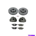 brake disc rotor KCOE6479 PowerStop 2ホイールセットブレーキディスクとキャリパーキットフロント新しいフォーカス KCOE64...