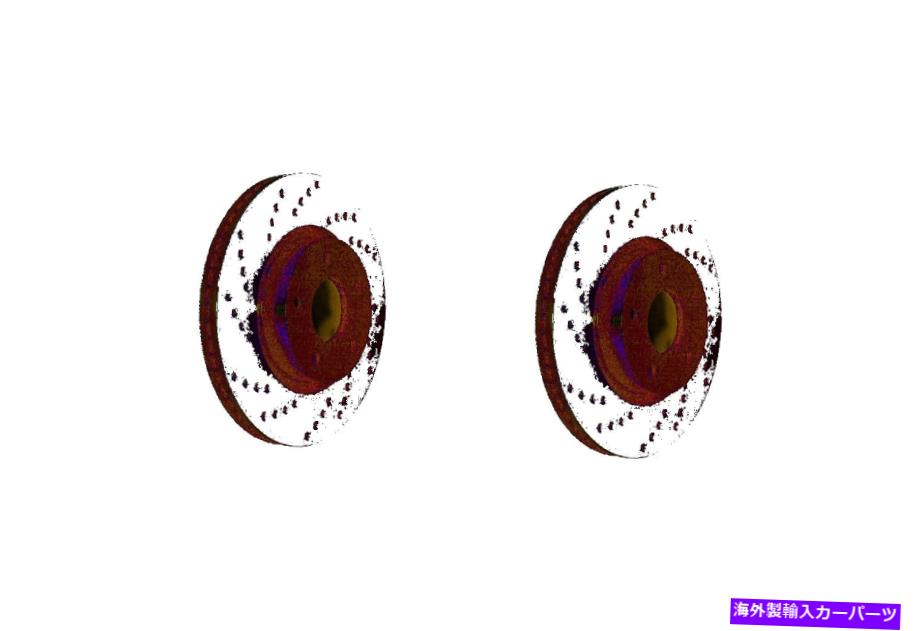 brake disc rotor 2006年から2008年のレクサスRX400H（45197）のフロントペアSTOPTECHディスクブレーキローター Front PAIR Stoptech Disc Brake Rotor for 2006-2008 Lexus RX400h (45197)