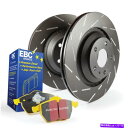 brake disc rotor Chrysler 300 2005-2010 Front Brake Kit S9 YellowStuffのEBC EBC F...