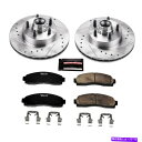 brake disc rotor 10-11フォードレンジャー用のパワーストップK7004ディスクブレーキキット Power Stop K7004 Disc B...