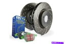 brake disc rotor EBCブレーキS3KR1187 S3キットGreenStuff 6000およびGDローター EBC Brakes S3KR11...