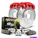 brake disc rotor KC5217A-26 PowerStopブレーキディスクとキャリパーキット2輪セットフロント新しい新しい KC5217A-26...