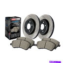 brake disc rotor STOPTECH 937.33003 STREET-2ホイールディスクブレーキキット付きローター付きローター付き StopTe...