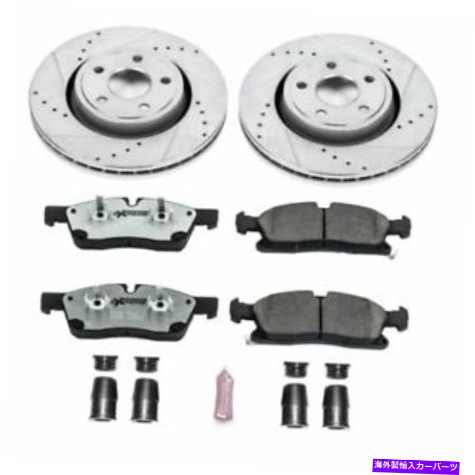 brake disc rotor ѥȥåK5954-26 FRNT Z26 Durango/Grand Cherokeeѥȥ꡼ȥꥢ֥졼å Power Stop K5954-26 FRNT Z26 Street Warrior Brake Kit for Durango/Grand Cherokee