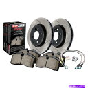 brake disc rotor STOPTECH 977.33081R SELECT SPORT AXLE PACK FITS 15-17 GOLFR Sto...