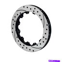 brake disc rotor ウィルウッドローターSRP48 SPC-37 | rh |黒|ドリル| 13.00 x 1.10 | 7.00インチで12 W...