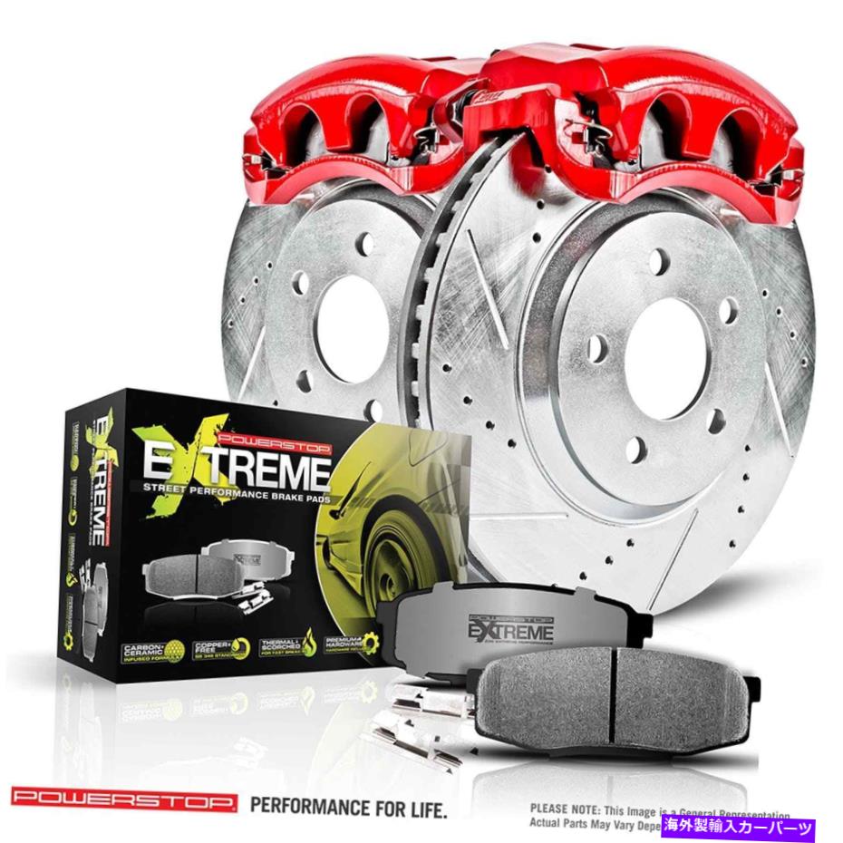 brake disc rotor ѥȥåKC2992-26 Z26եȥСѤΥȥ꡼ॹȥ꡼ȥꥢ֥졼å Power Stop KC2992-26 Z26 Extreme Street Warrior Brake Kit for Front Caliber