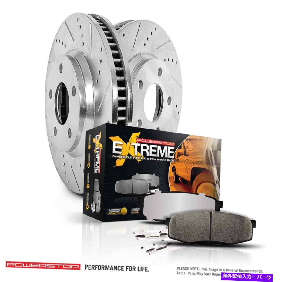 brake disc rotor ѥȥåK5954-36 Z36ȥåTOWեȥǥѤΥå֥졼å Power Stop K5954-36 Z36 Truck &Tow 1-Click Brake Kit for Front Durango