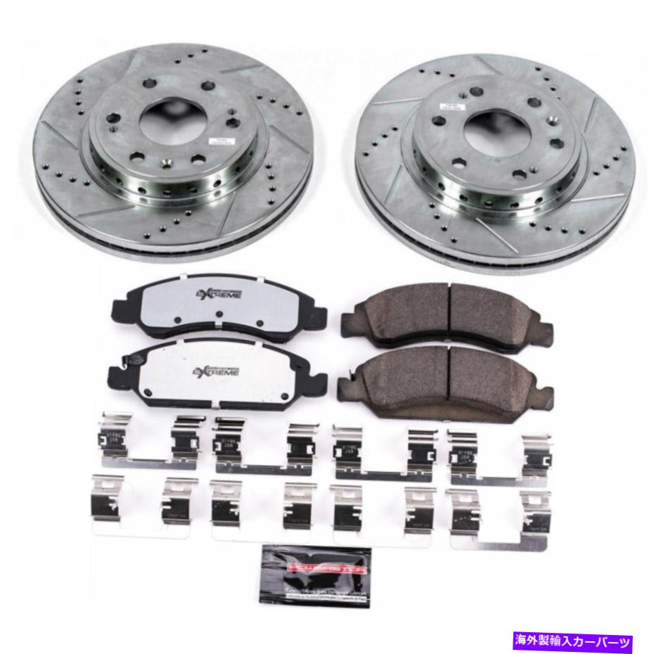 brake disc rotor Chevrolet Tahoe 2008-2019 For PowerstopフロントブレーキパッドとローターキットCSW For Chevrolet Tahoe 2008-2019 PowerStop Front Brake Pads and Rotors Kit CSW