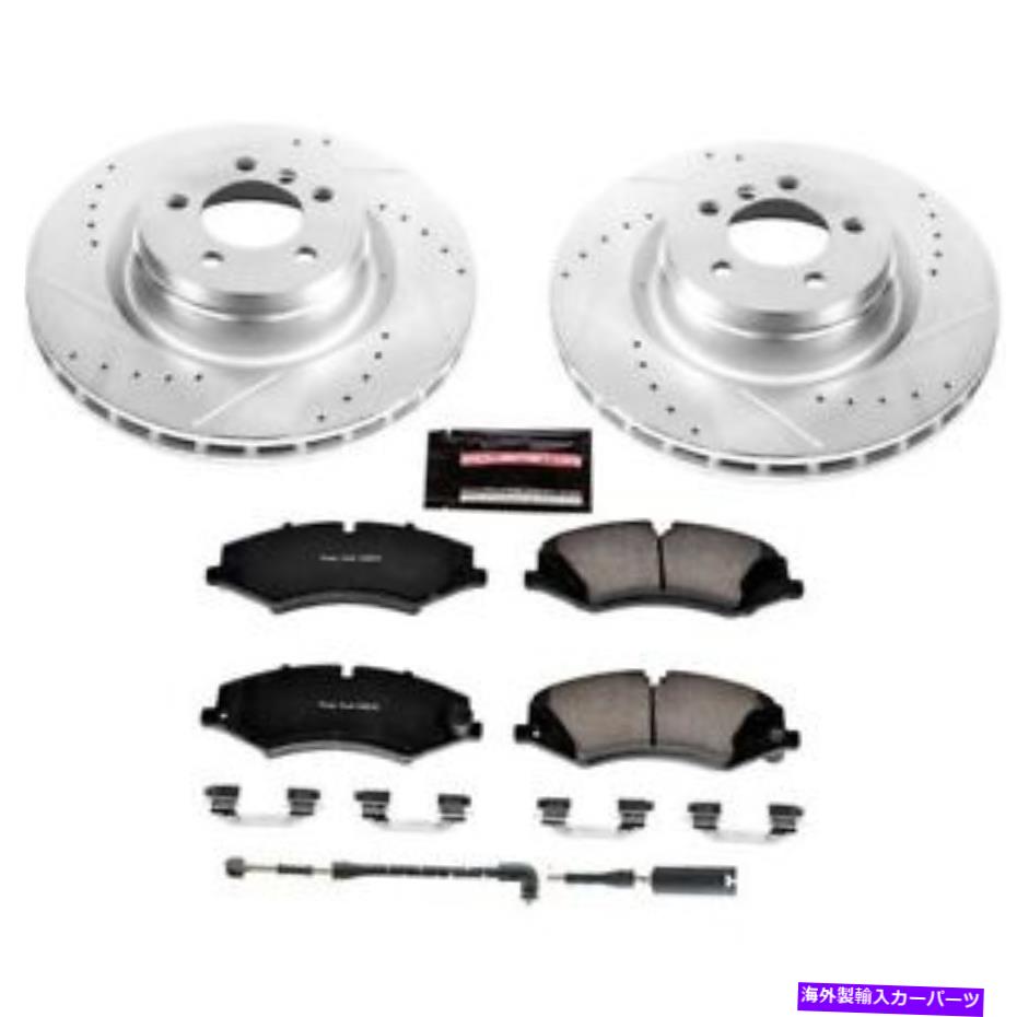 brake disc rotor 10-12ランドローバーレンジローバーフロントZ23エボリューションスポーツブレーキキットのパワースプ PowerStop for 10-12 Land Rover Range Rover Front Z23 Evolution Sport Brake Kit