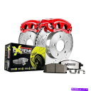 brake disc rotor BMW 328i 07-10ブレーキキットパワーストップ1クリックストリートウォリアーZ26ドリル＆ For BMW 328i 07-10 Brake Kit Power Stop 1-Click Street Warrior Z26 Drilled &