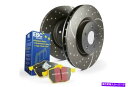 brake disc rotor EBCブレーキキット-S5 YellowStuffおよびGD Rotors S5KR1200フィット:Ford 2004-2010 F- EBC Brake Kit - S5 Yellowstuff and GD Rotors S5KR1200 Fits:FORD 2004 - 2010 F-(2)
