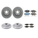 brake disc rotor 本物のOEMフロント322mmとリア300mmブレーキキットディスクローターとメルセデス用パッド Genuine OEM Fr...