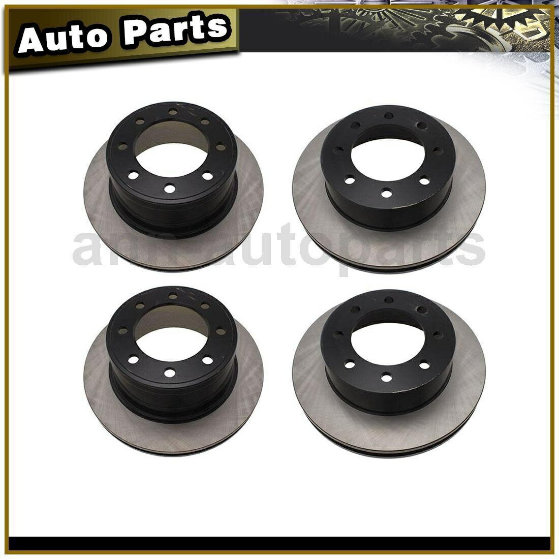 brake disc rotor 2003年から2008年のダッジRAM 2500のディスクブレーキローター中心部のフロントリア4PCS Disc Brake Rotor Centric Parts Front Rear 4PCS For 2003-2008 Dodge Ram 2500