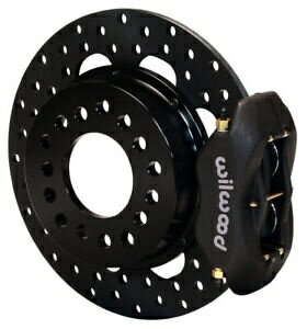 brake disc rotor ウィルウッドドラッグディスクブレーキキット、リア、12ボルトシボレー、ブラック、DR WILWOOD DRAG DISC BRAKE KIT,REAR,12 BOLT CHEVY,BLACK,DR