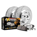 brake disc rotor フォードE-350スーパーデューティ08-19ブレーキキットパワーストップ1クリックエクストリームZ36トラック＆ For Ford E-350 Super Duty 08-19 Brake Kit Power Stop 1-Click Extreme Z36 Truck &