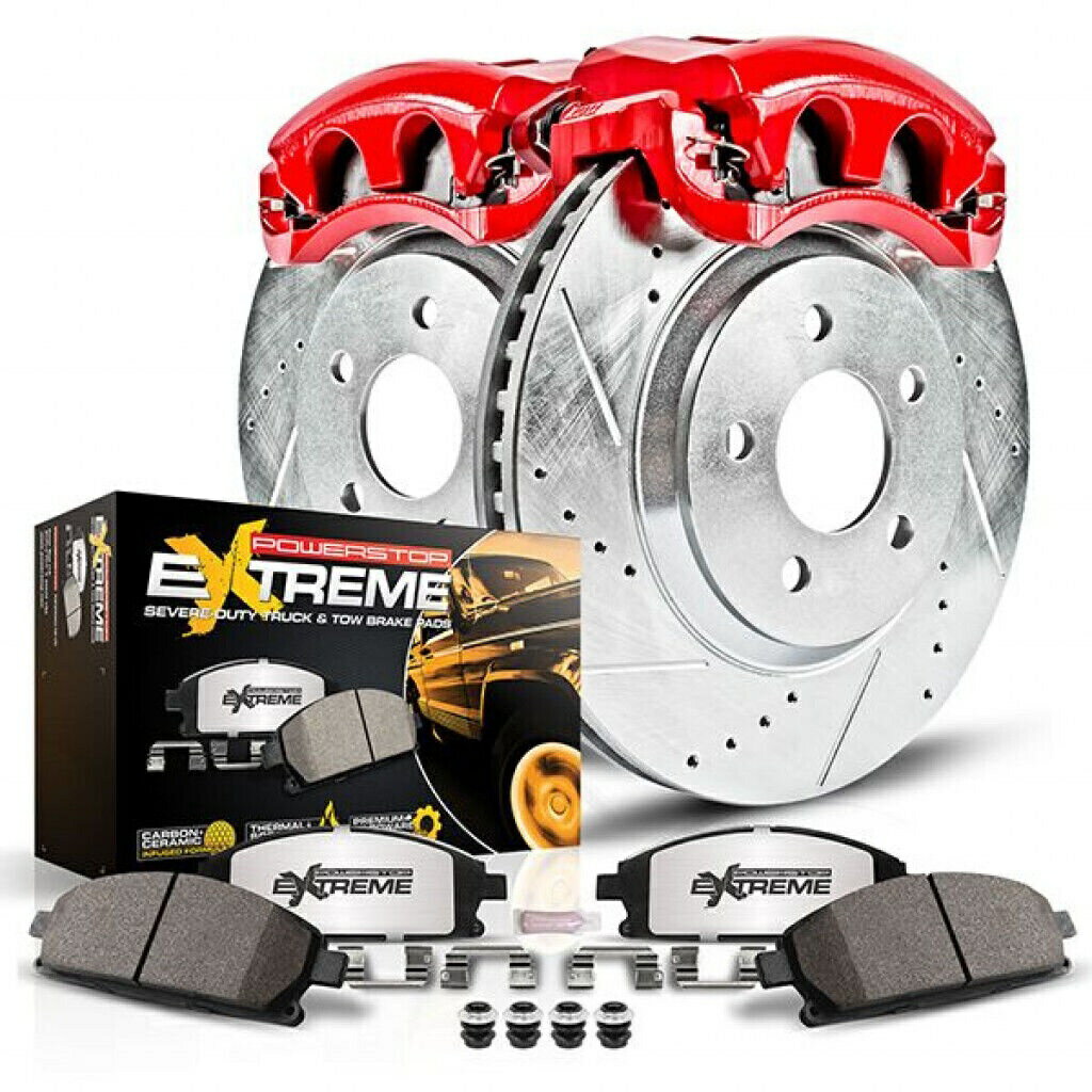 brake disc rotor Jeep Liberty 2002-2007 Front Z36 Truck＆Tow/Calipersのパワーストップブレーキキット Power Stop Brake Kit For Jeep Liberty 2002-2007 Front Z36 Truck & Tow w/Calipers