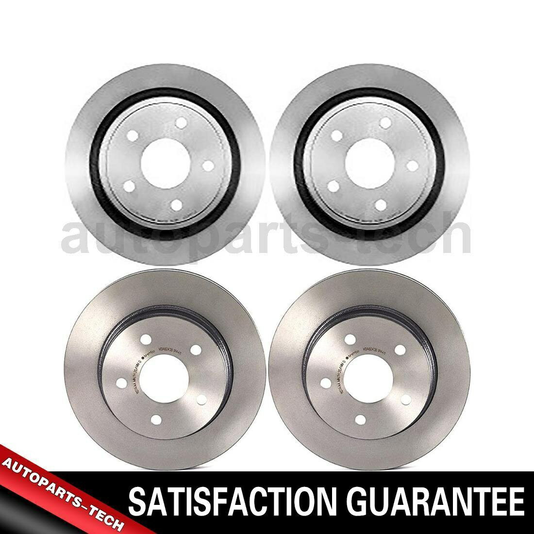 brake disc rotor 4xブレンボフロントリアディスクブレーキロータードッジデュランゴ2004?2009 4x Brembo Front Rear Disc Brake Rotor For Dodge Durango 2004~2009