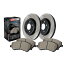 brake disc rotor ݥƥåG8 2008 2009ּѥåꥢåȥå +ѥåɥѥåߥƥå StopTech For Pontiac G8 2008 2009 Axle Pack Rear Rotors-Slotted + Pads Package