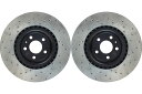 brake disc rotor 2012-2016 Audi S4(42572)のフロントペアSTOPTECHディスクブレーキローター Front PAIR ...