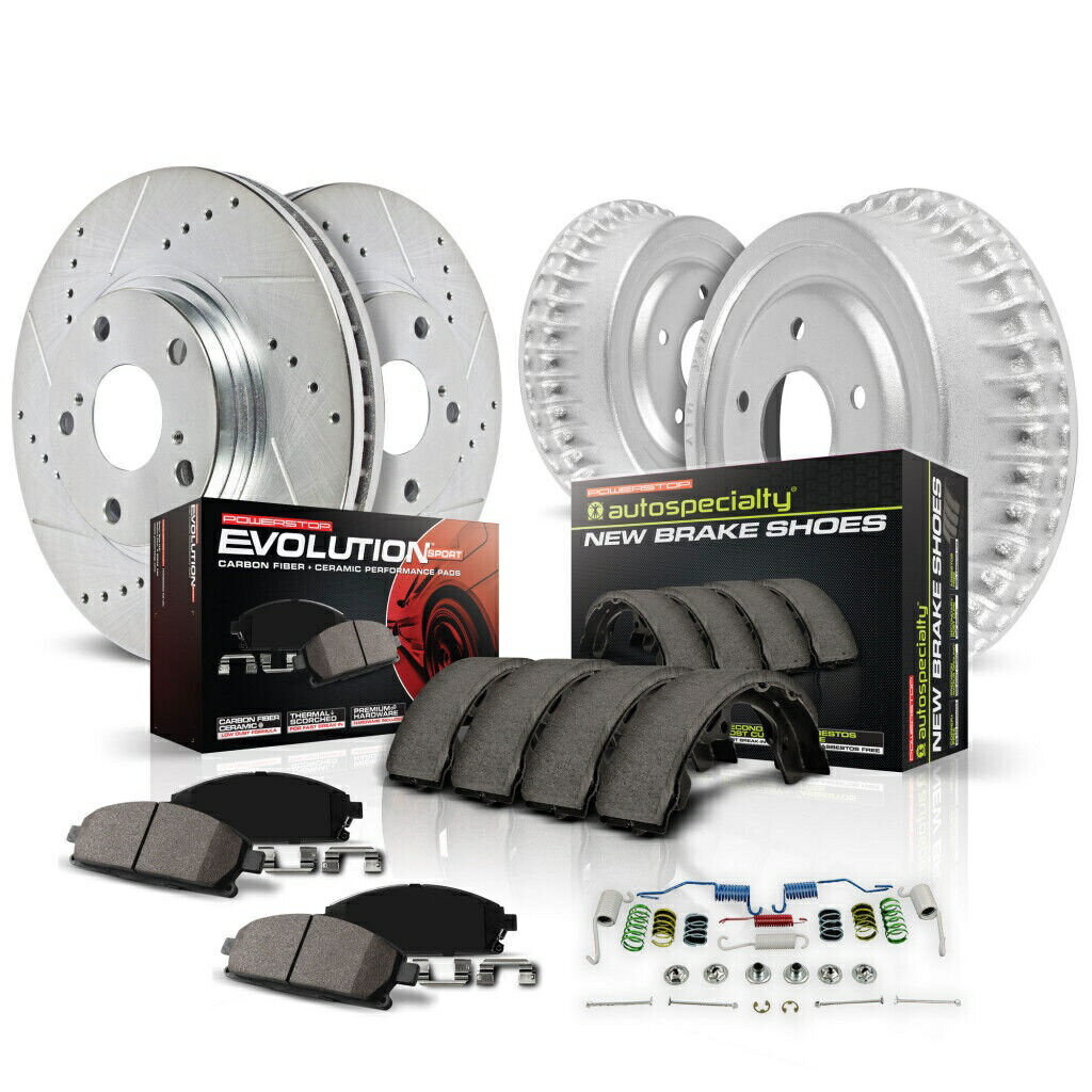 brake disc rotor ポンティアックファイアバード/グランプリのパワーストップブレーキキット1982 1983フロント＆リアZ23 Power Stop Brake Kit For Pontiac Firebird/Grand Prix 1982 1983 Front & Rear Z23