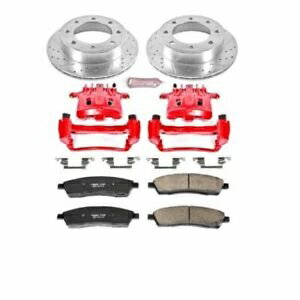 brake disc rotor パワーストップKC1890リアZ23 F-250/F-350のスーパーデューティ/エクスカーションのためのブレーキ Power Stop KC1890 Rear Z23 Evolution Brakes for F-250/F-350 Super Duty/Excursion