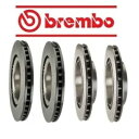 brake disc rotor 新しいフィットレクサスはF 08-14セット2つのフロントと2つのリアディスクブレーキローターBrembo OEM New F...