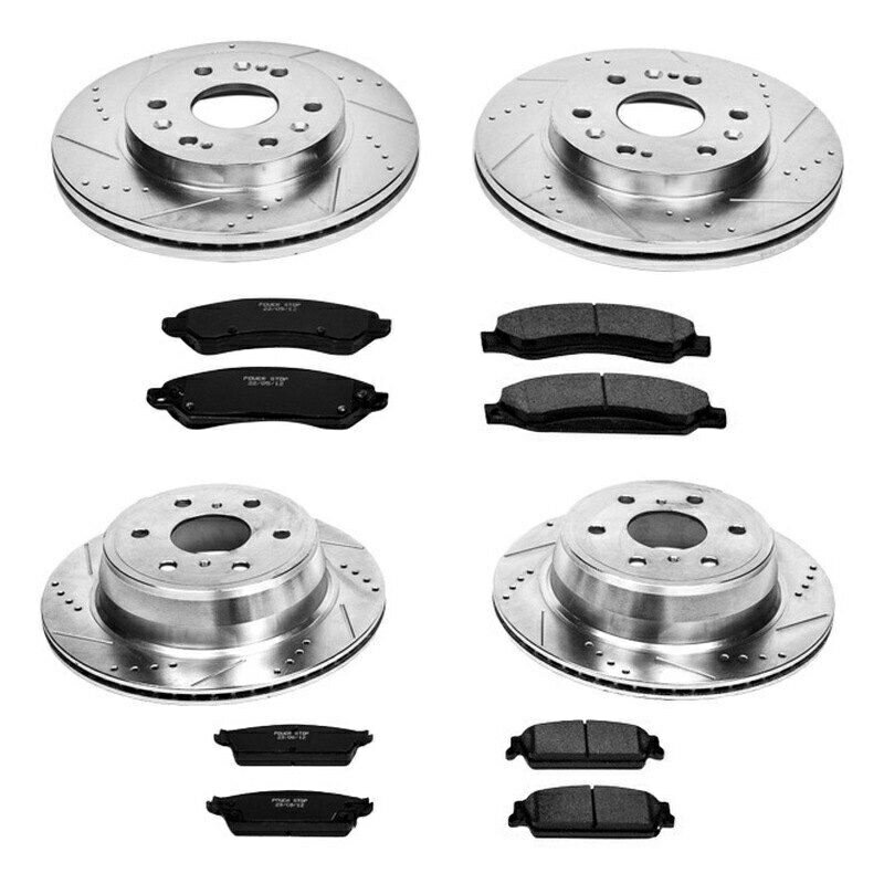 brake disc rotor パワーストップ1クリックZ23エボリューションスポーツブレーキキット07シボレータホー Power Stop 1-Click Z23 Evolution Sport Brake Kit for 07 Chevy Tahoe