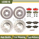 brake disc rotor 2008年から2012年のメルセデスベンツC300のブレンボブレーキローターとセラミックパッドフロントリア Brembo Br...