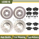 brake disc rotor 2008年から2012年のメルセデスベンツC300のブレンボブレーキパッドとローターフロントリア Brembo brake p...