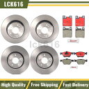 brake disc rotor 98-99のためのブレンボブレーキパッドとローターフロントリア Brembo brake pads and rotors Fr...