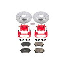 brake disc rotor パワーストップKC2442 Z23エボリューションスポーツブレーキアップグレードキットw/パウダーコーティングキャリパー Po...