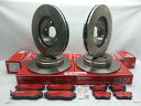 brake disc rotor Brembo Rotors 25555 /25583&PADS P83037N / P83045N LEXUS GS IS30...